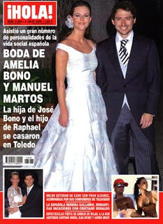 portada boda amelia bono y manuel martos 27 de junio 2008