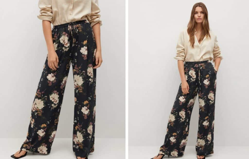 Los pantalones de María Pombo de Bershka en rebajas