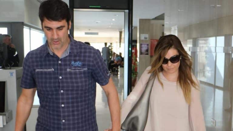 El gesto de María José Campanario a la prensa para no preguntarle por su hija Julia delante de Jesulín