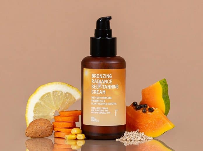 crema bronceador