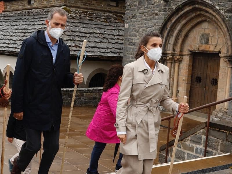 leticia ortiz felipe vi camino de santiago