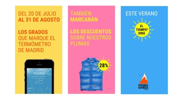 ¡Estate pendiente! Plumas Pedro Gómez: descuentos del 40% o más según el termómetro… Desearás que haga calor