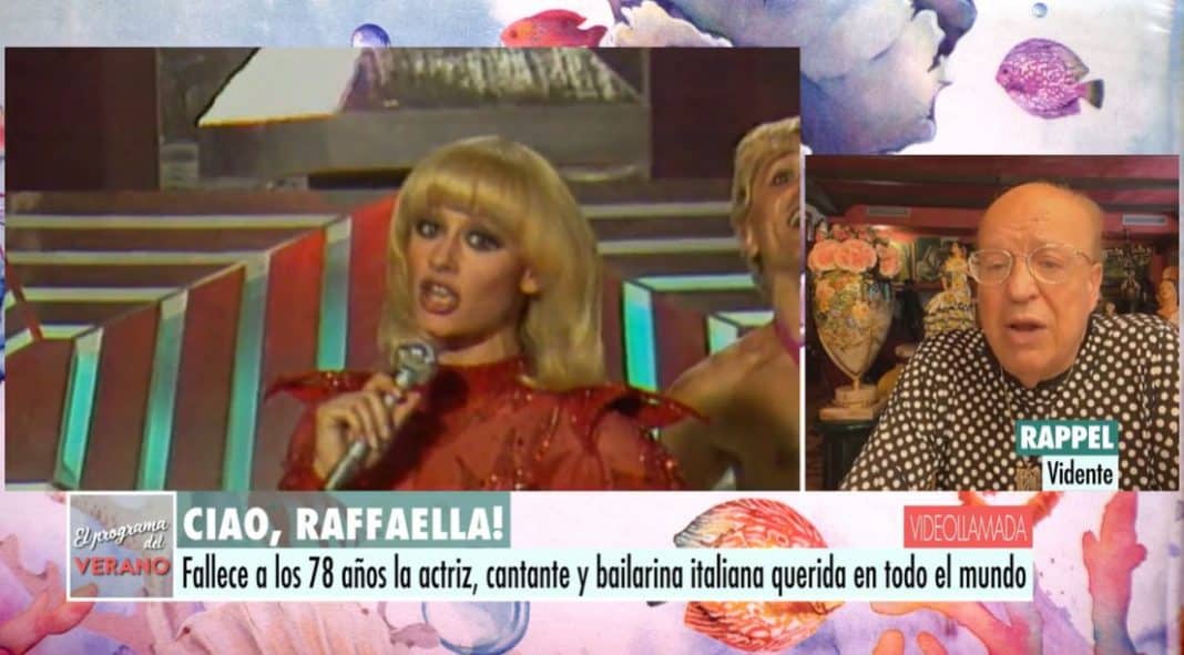 Rappel despedida Raffaella Carrà