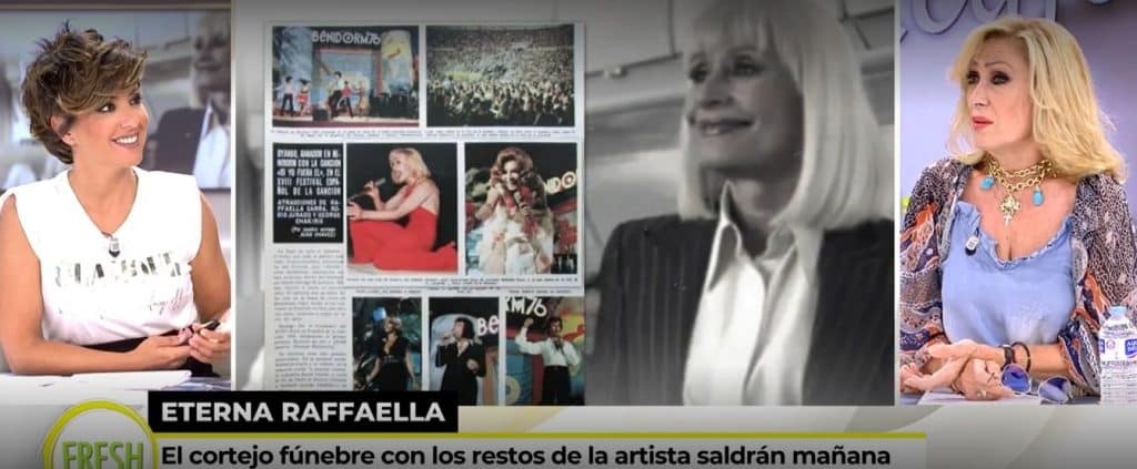 Rosa Benito Rocío Jurado Raffaella Carrà