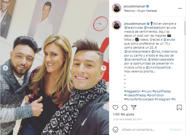 Captura Instagram Jesus de Manuel