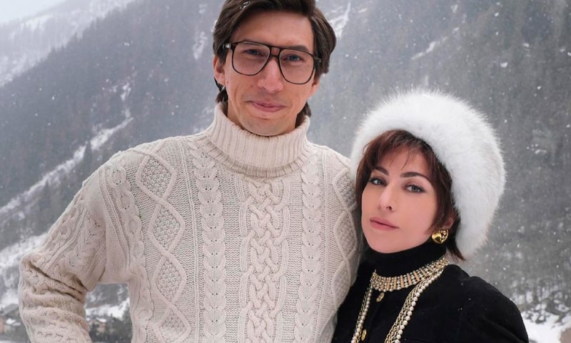 Lady Gaga Adam Driver casa gucci