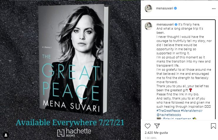 Captura Instagram Mena Suvari