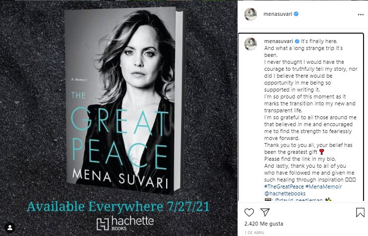 Captura Instagram Mena Suvari