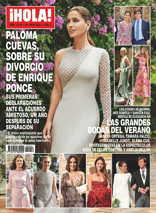 Portada Hola 14 de julio Paloma Cuevas