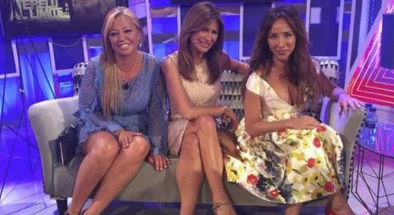 María Patiño, Gema López y Belén Esteban: complicidad entre amigas fuera del trabajo