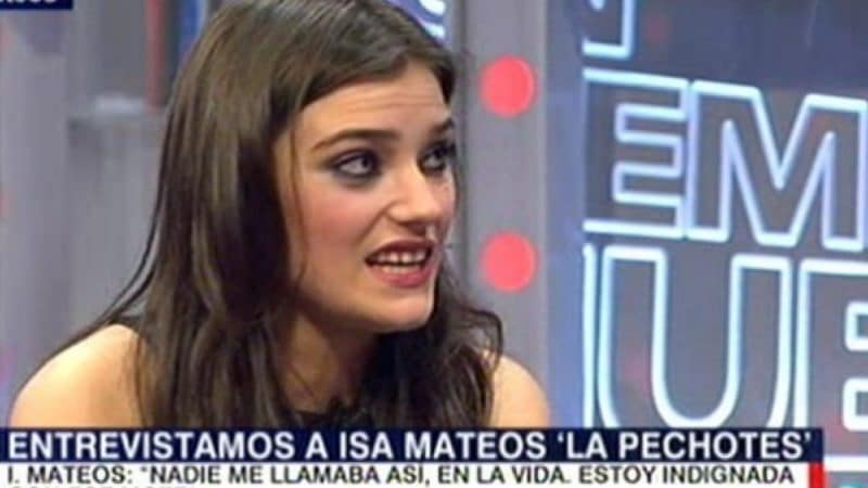 El cambio radical de Isa Mateos: se desprende de su mote maldito, "la Pechotes"