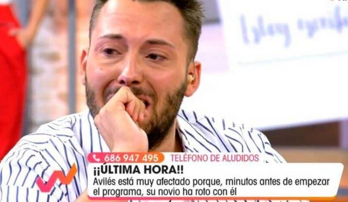 José Antonio Avilés desconsolado una semana después de su ruptura amorosa: "No quiero seguir"