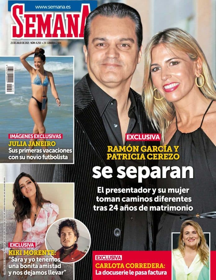 Revista semana 14 de junio separacion Ramon Garcia y Patricio Cerezo