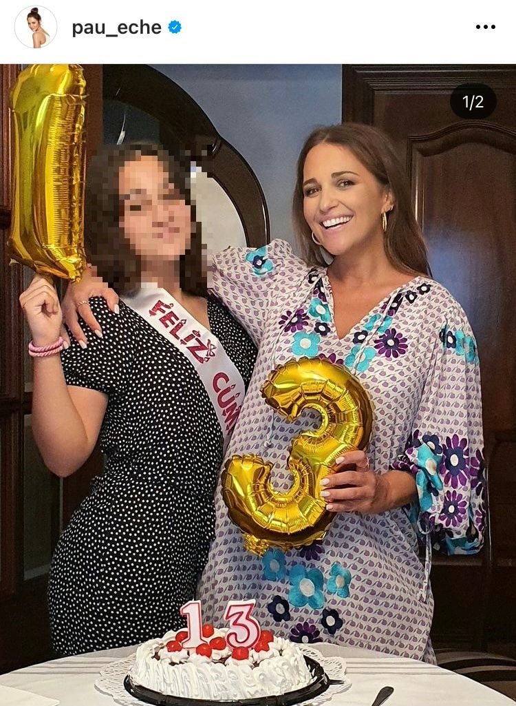 Paula Echevarría con su hija Daniella Instagram