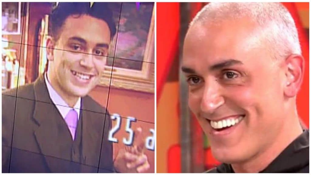 Kiko Hernández, antes y después