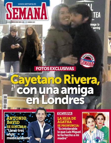 Karelys Rodríguez Cayetano Rivera Portada Semana