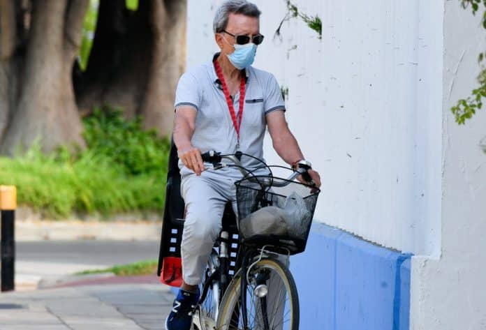 Ortega Cano bicicleta