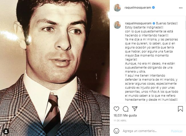 Pedro Carrasco captura Instagram Raquel Mosquera