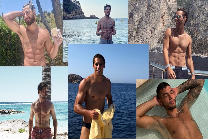 Top posados veraniegos de los españoles más guapos