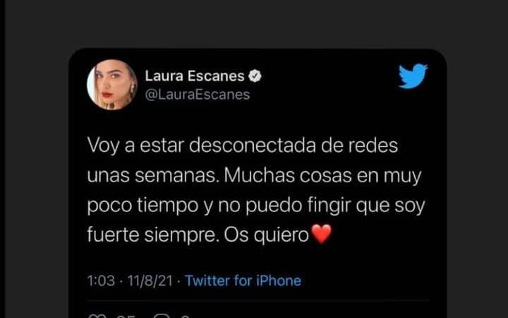 Laura Escanes huye de las redes, corte de manga incluido, por ser la 'sugar baby' de Risto Mejide