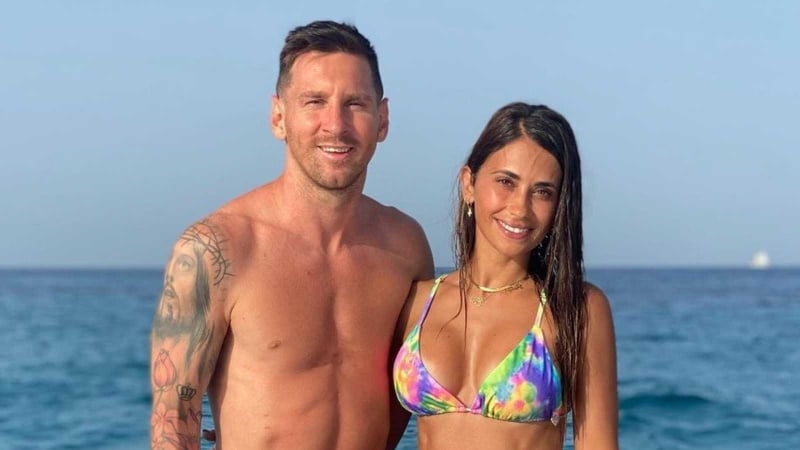 antonela roccuzzo y leo messi