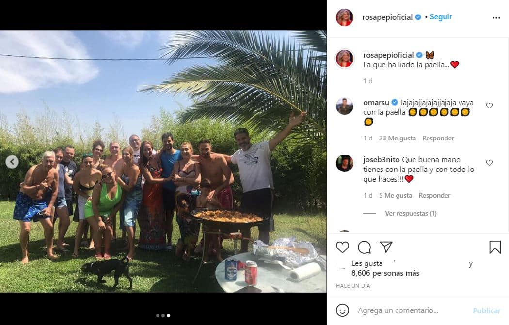 Rosa Benito lo tiene claro, en su vida no cabe Amador Mohedano
