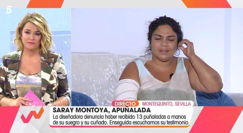 saray montoya y toni moreno e1627832777603 Saray Montoya victoriosa, su suegro y cuñado no se podrán acercar a ella: "Herida de corazón"