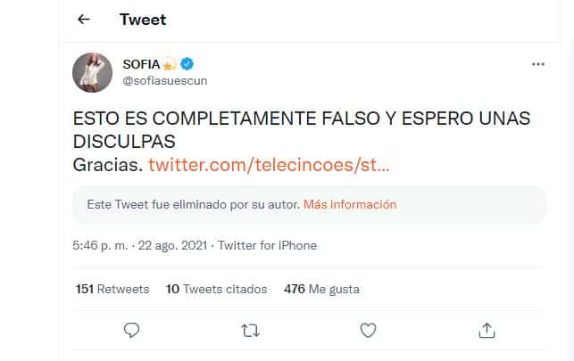 sofia suescun twitter