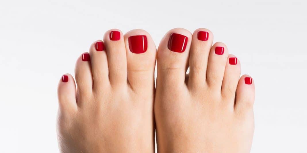 uñas pies
