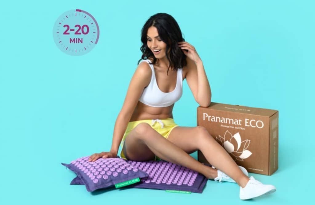 Pranamat: la esterilla original de masaje para el estrés y los dolores de espalda y cabeza