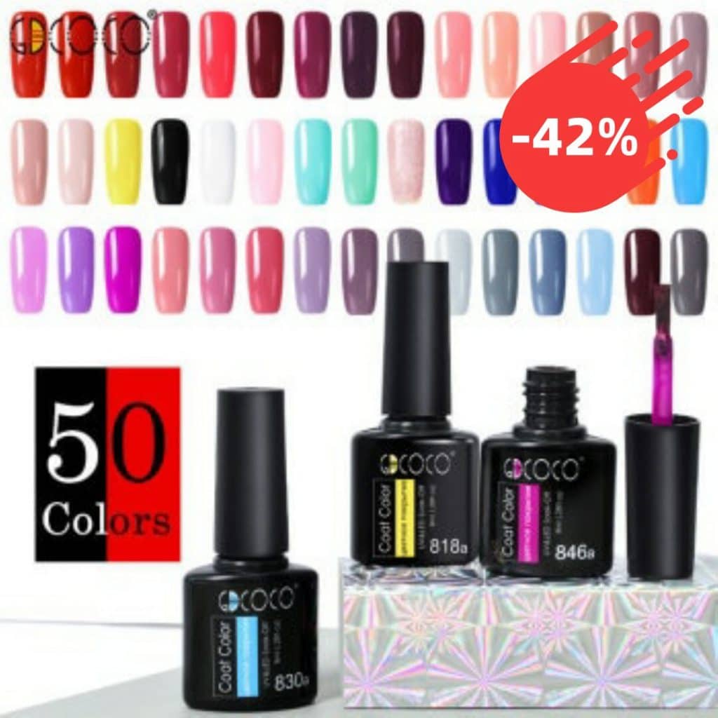AliExpress: Esmaltes permanentes y semipermanente, los más buscados por sus rebajas