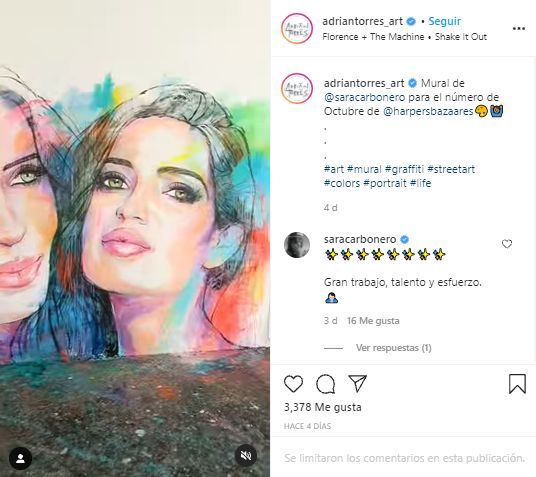 Adrian Tores Sara Carbonero - Instagram