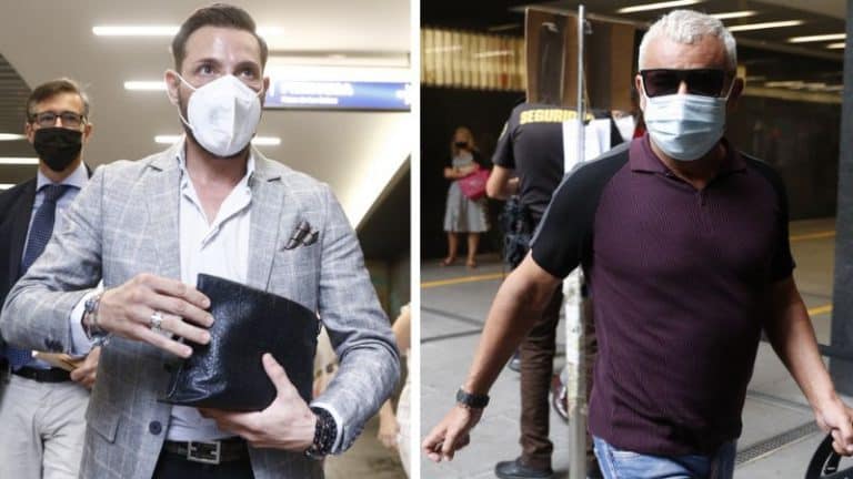 Jorge Javier Vázquez y Antonio David Flores: Su tenso cara a cara en los juzgados
