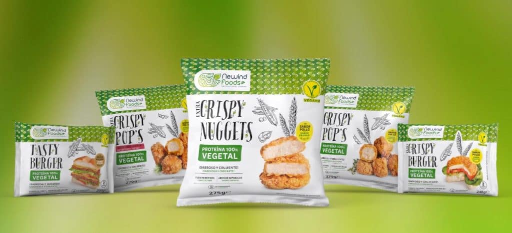 NeWind Foods, la primera marca de productos de proteína vegetal “made in Spain”