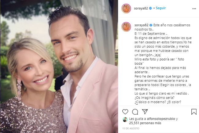 Soraya Arnelas Miguel Angel Herrera instagram