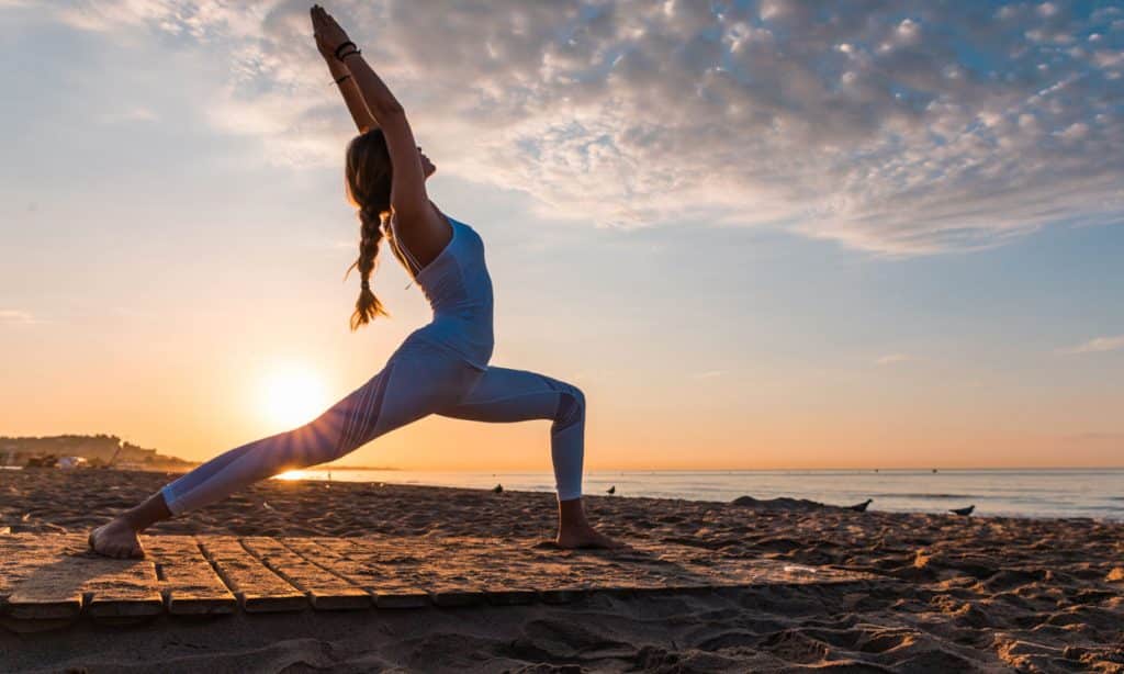 Lara Álvarez: la práctica de meditación y yoga que le hacen estar tan guapa por dentro y por fuera