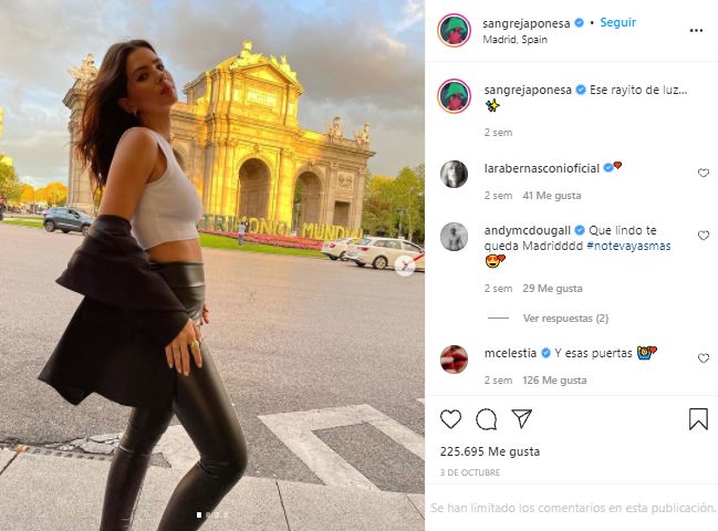 La China Suárez Instagram