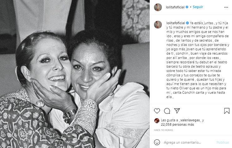 Lolita Instagram Lola Flores y Concha Márquez Piquer