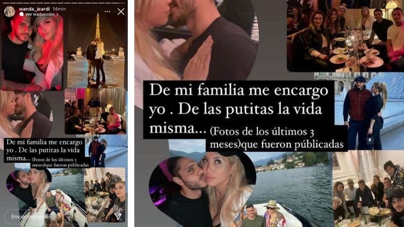 Wanda Nara Icardi contra la China Suárez