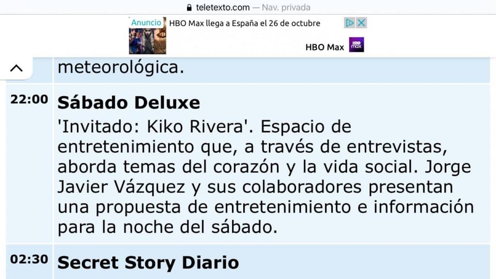Teletexto escandaliza a Sálvame: Kiko Rivera no va al Deluxe y este es el motivo