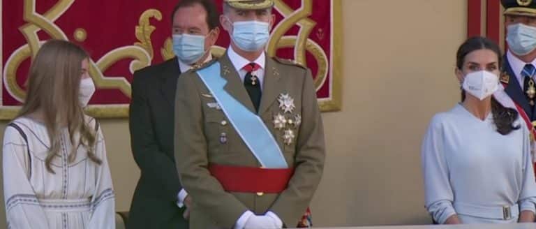 Letizia Ortiz, eclipsada en el Desfile del 12 de Octubre: dos razones por las que no ha brillado