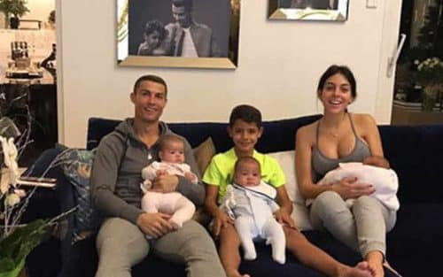 Cristiano Ronaldo y Georgina Rodríguez... ¡Embarazados de gemelos!