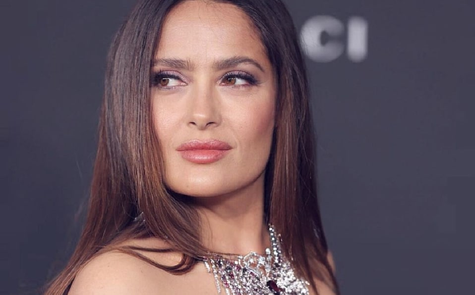 Salma Hayek y su gran cambio de cara