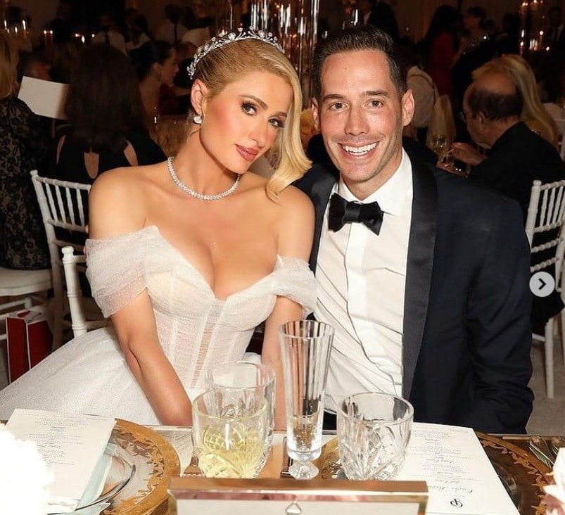 Paris Hilton: recordamos los 7 mejores vestidos de su boda