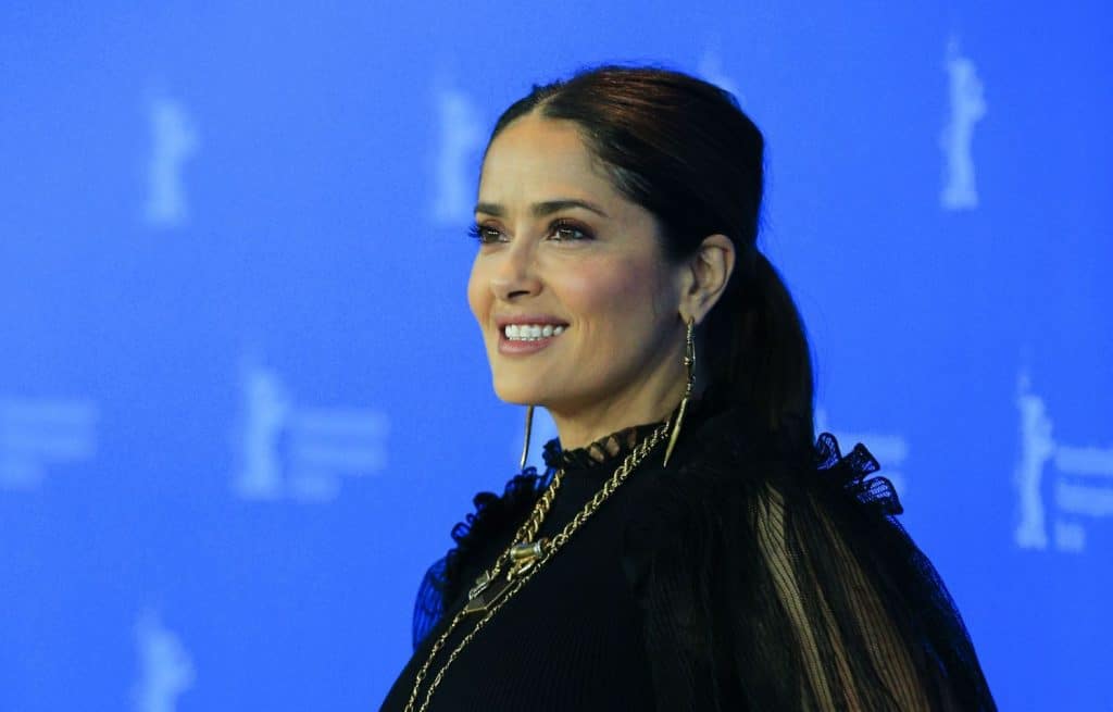 Salma Hayek y su gran cambio de cara