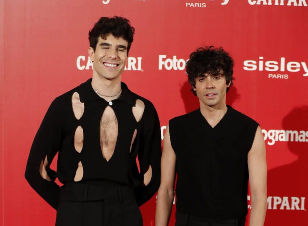 Los Javis vestuario premios fotogramas de plata