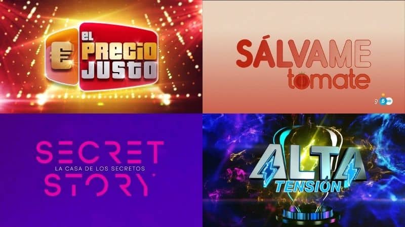 Programas a las ocho de Telecinco