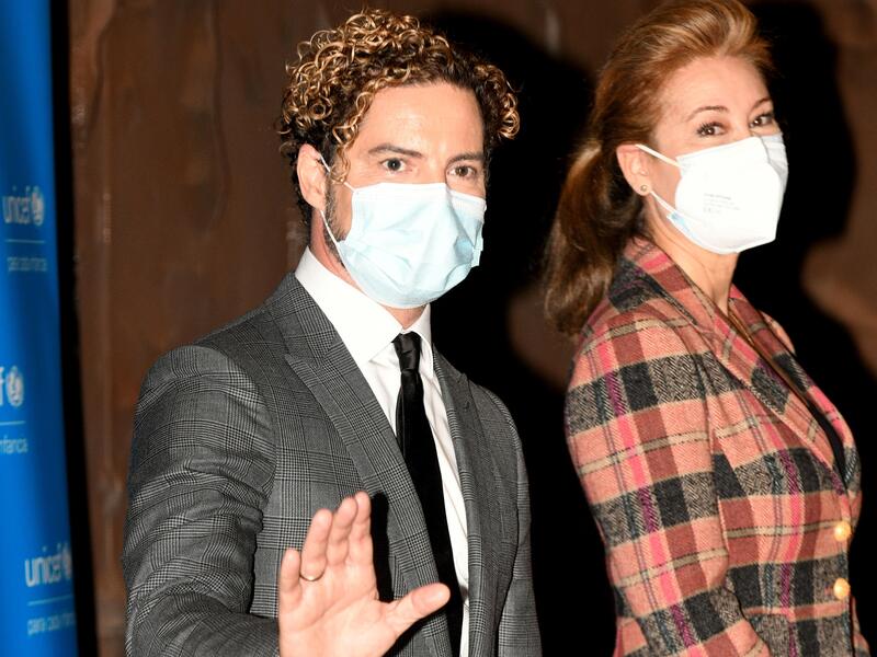 David Bisbal UNICEF - Reina Letizia