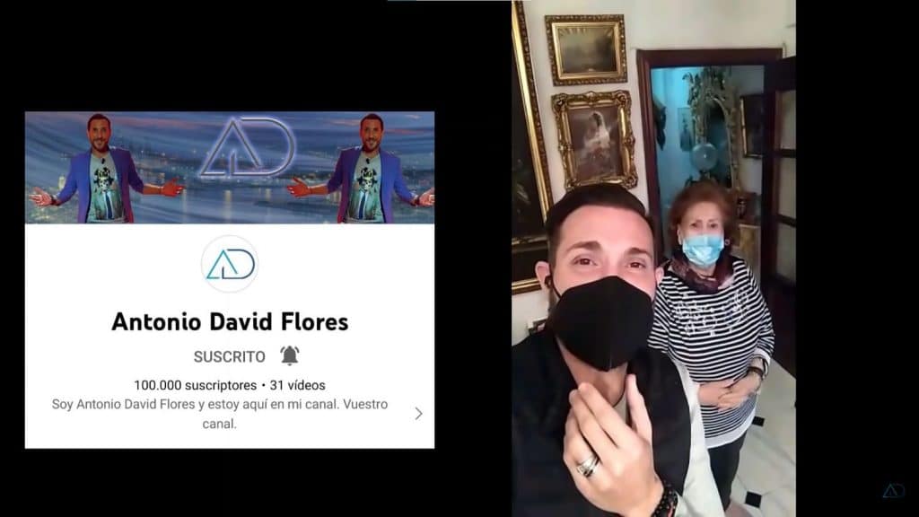 Antonio David Flores YouTube Luisa Carrasco madre