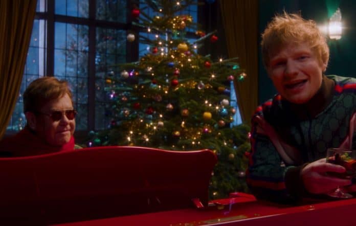 Elton John y Ed Sheeran Navidad